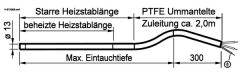 Heizstab Teflon - 3.000 Watt